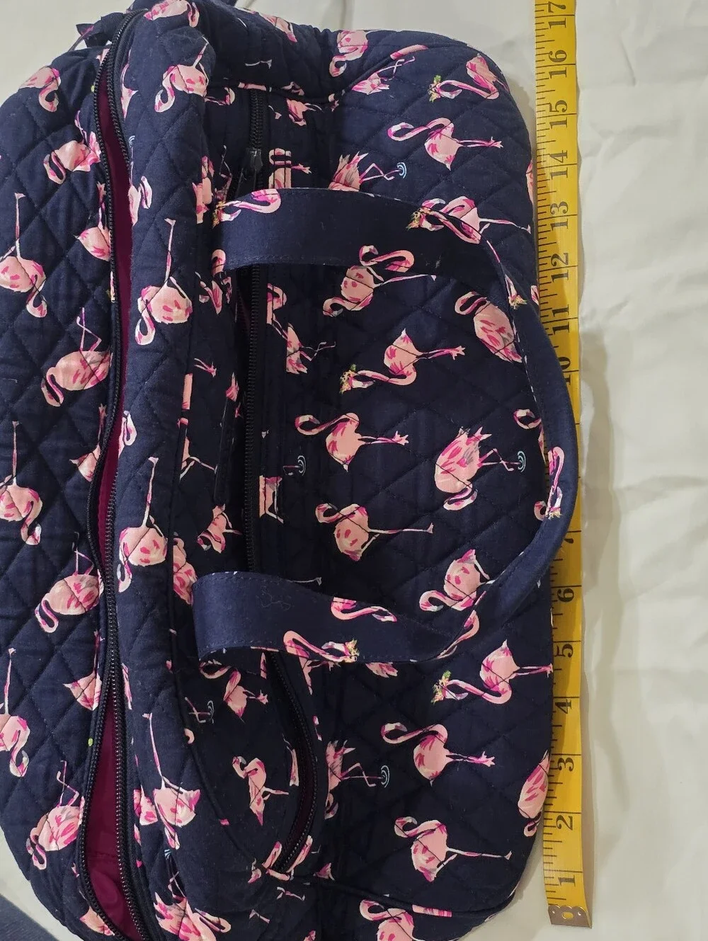 Vera Bradley Flamingo Fiesta Shoulder Strap Bag 16